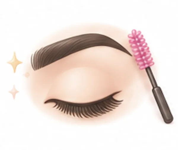 Logo de servicios de cejas y pestañas Glowli Studio